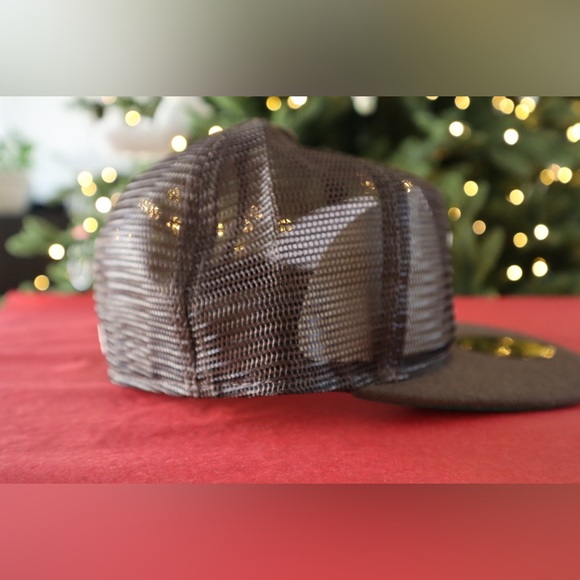 New Era x Fear of God 59FIFTY Mesh Fitted Cap Hat Brown Multiple Sizes - Picture 4 of 10